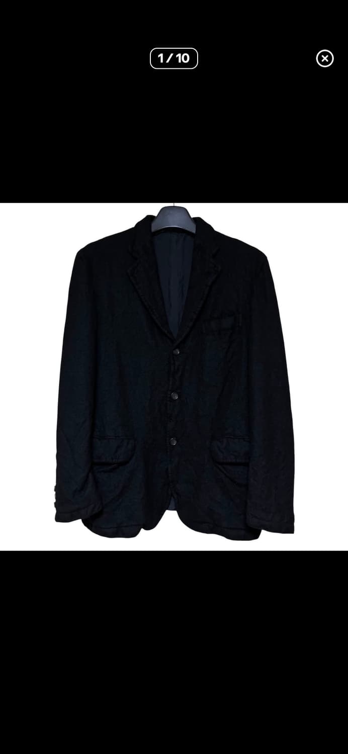 [M] 꼼데가르송 옴므 04AW 축융 울 블레이저 상품이미지1