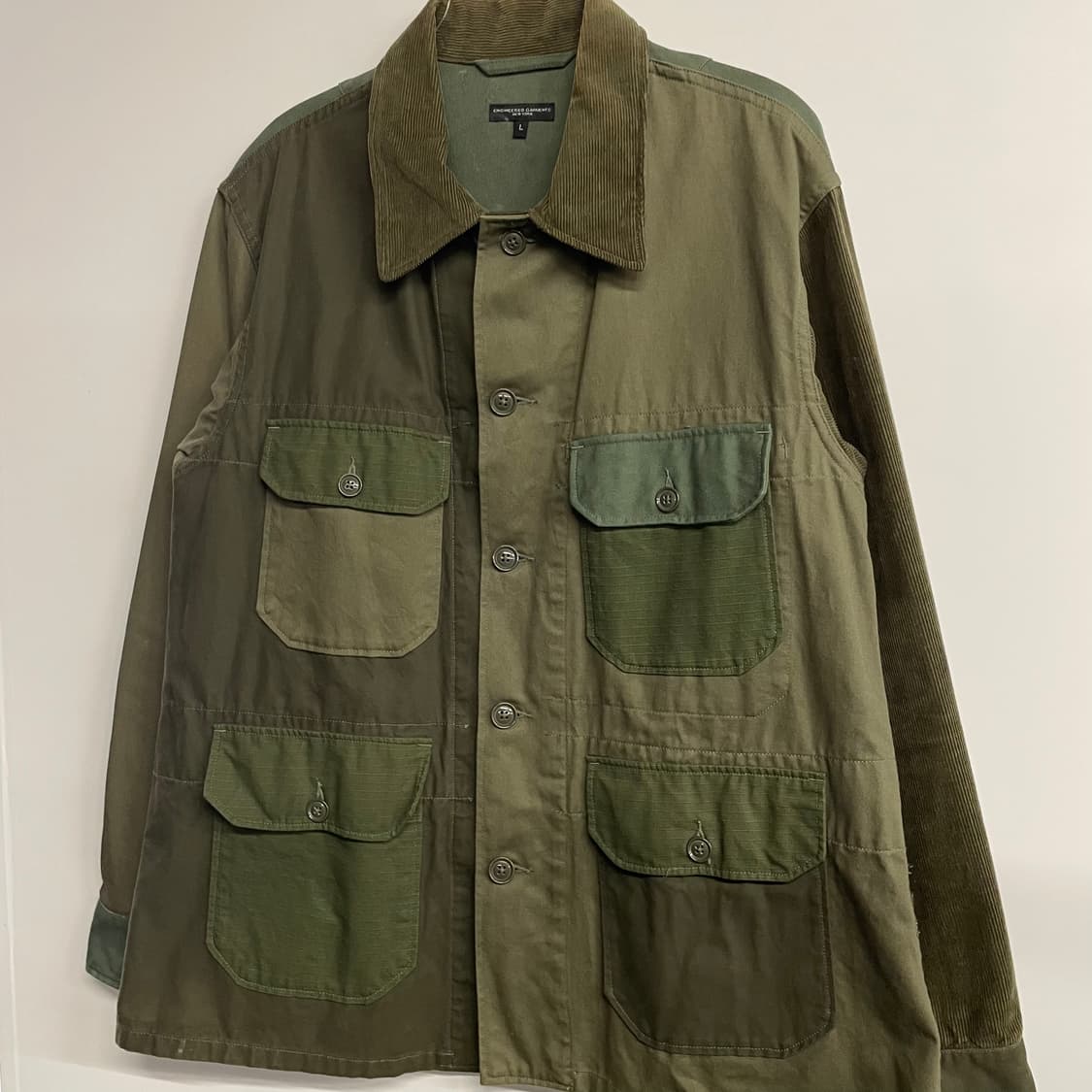 엔지니어드가먼츠 x 빔즈 플러스 필드셔츠 자켓 상품이미지2