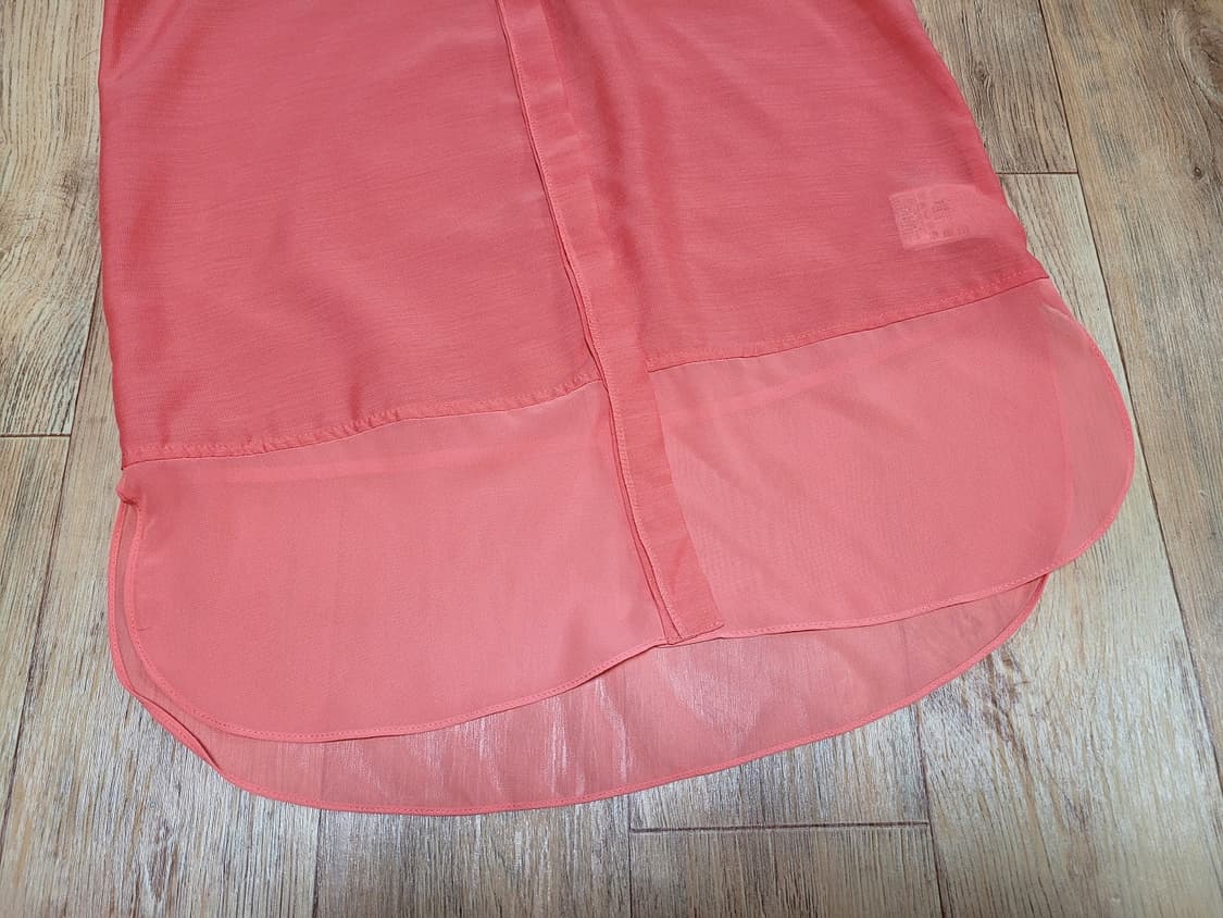 리스트(LIST) 오렌지 블라우스 55-66 새상품 상품이미지7