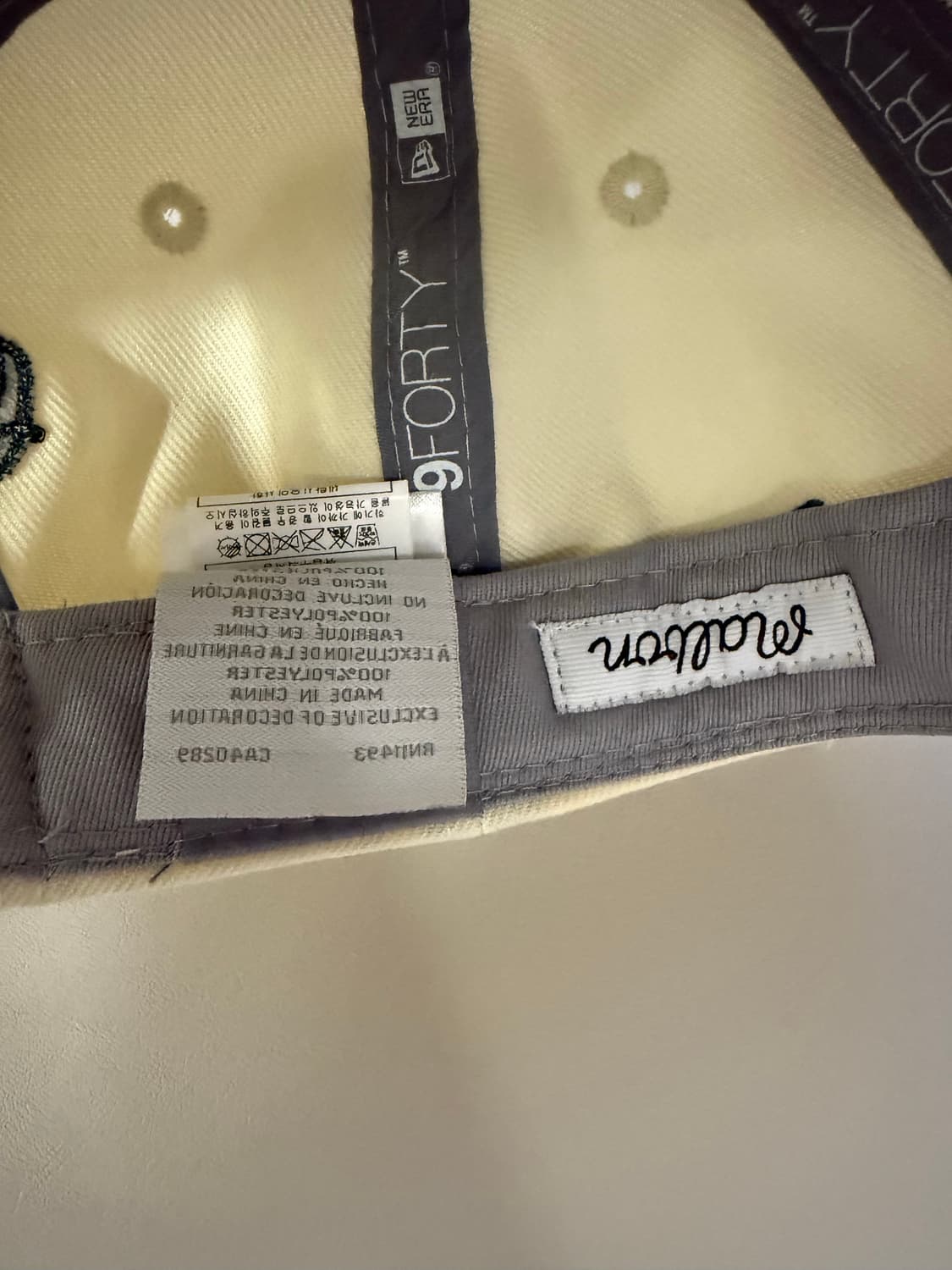 [새상품.정가89,000] malbon 골프모자 베이직 뉴에라 볼캡 말본 상품이미지6