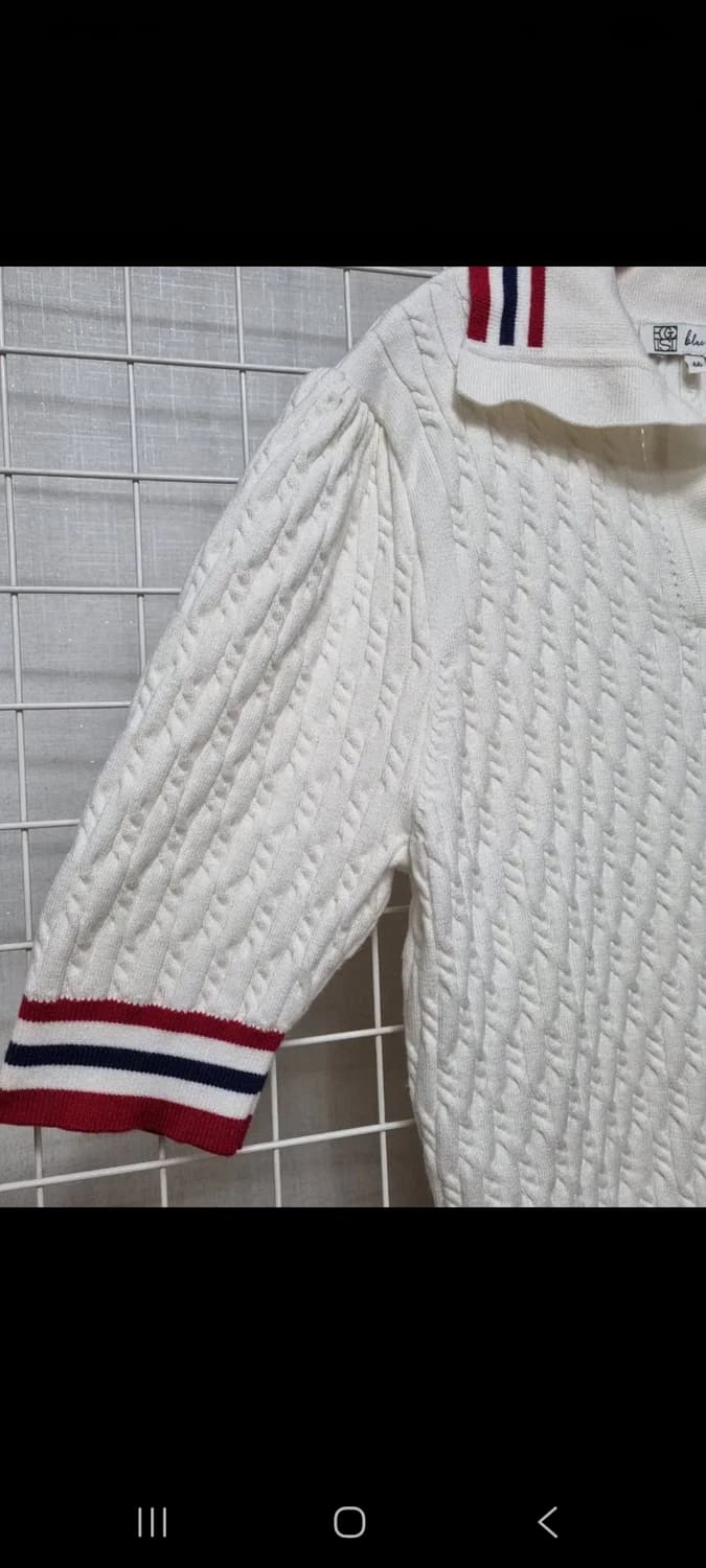 에고이스트 카라 니트 반팔 66 상품이미지3