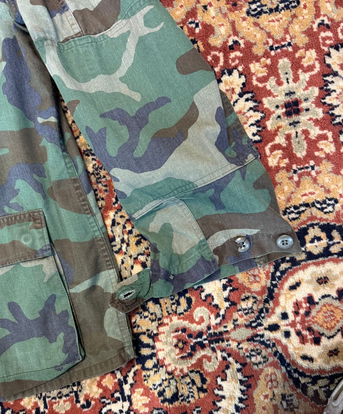 빈티지 밀리터리 오리지널 미군 BDU 셔츠 L~XL (594) 상품이미지4