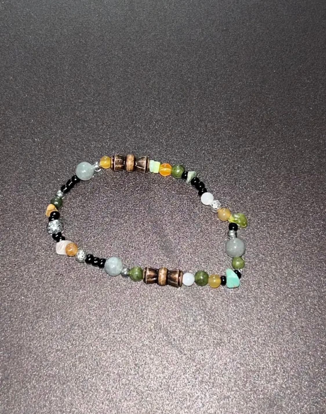 빈티지 비즈 팔찌 / vintage wood bracelet 상품이미지1