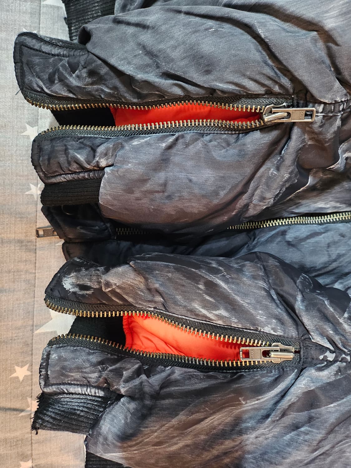 노쿨러스 워시드 블랙 봄버 2 상품이미지5