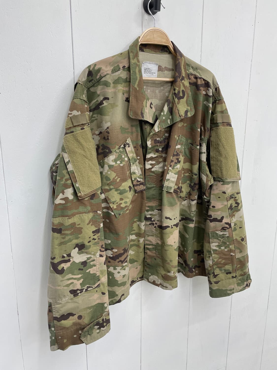 미군 OCP 멀티캠 야상 전투복 자켓 XL-Short 상품이미지3