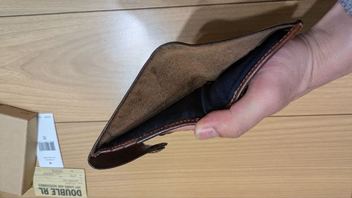 더블알엘 rrl 콘초 가죽 지갑 상품이미지9