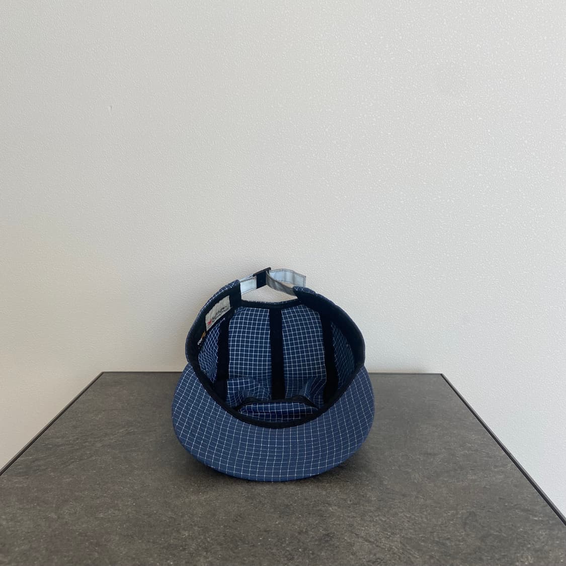 슈프림 립스탑 스카치 네이비 박스로고 캠프캡 모자 상품이미지5