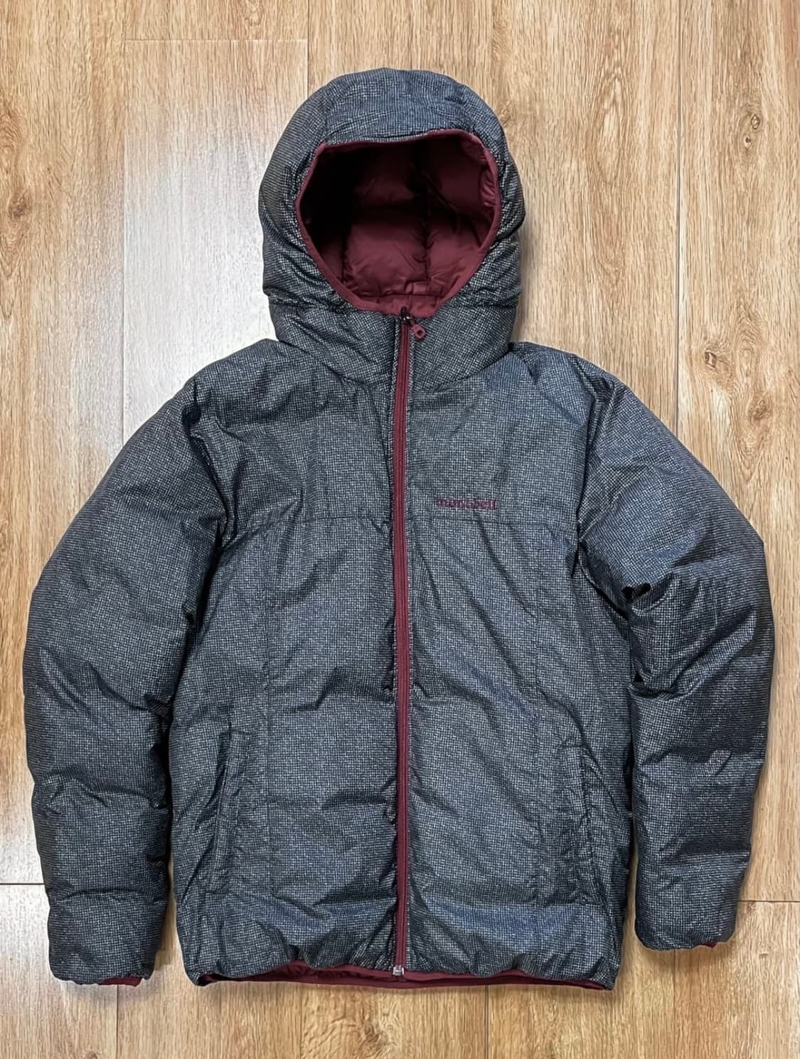 몽벨 JP 스퀘어스티치 리버시블 (리버서블) 양 면 구스다운 패딩 상품이미지2