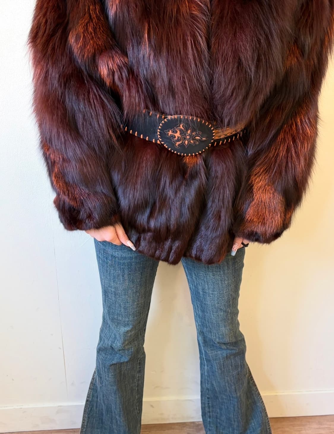 japan vtg 웨스턴 스트랩 상품이미지6