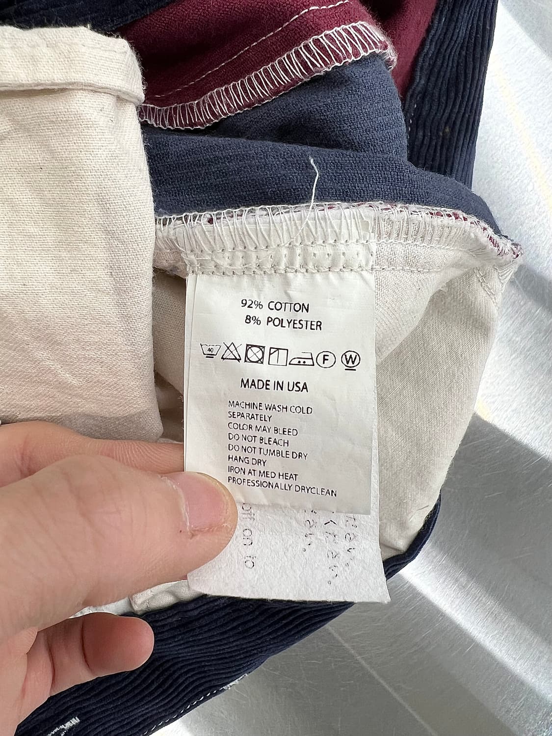 AIE 멀티 컬러 브릭 골덴 코듀로이 팬츠 상품이미지8