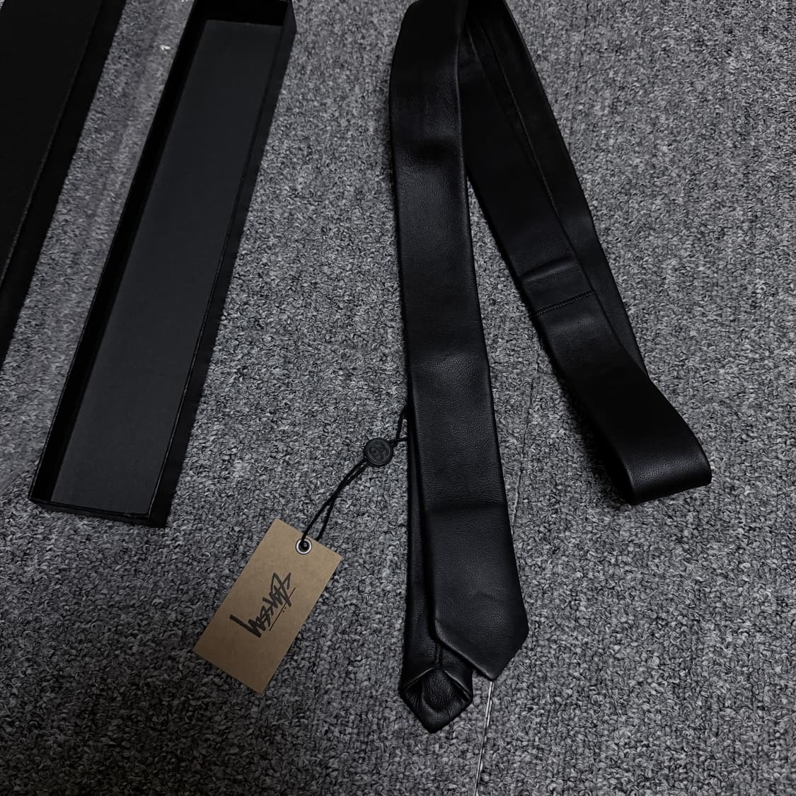 스투시 레더 타이  상품이미지3