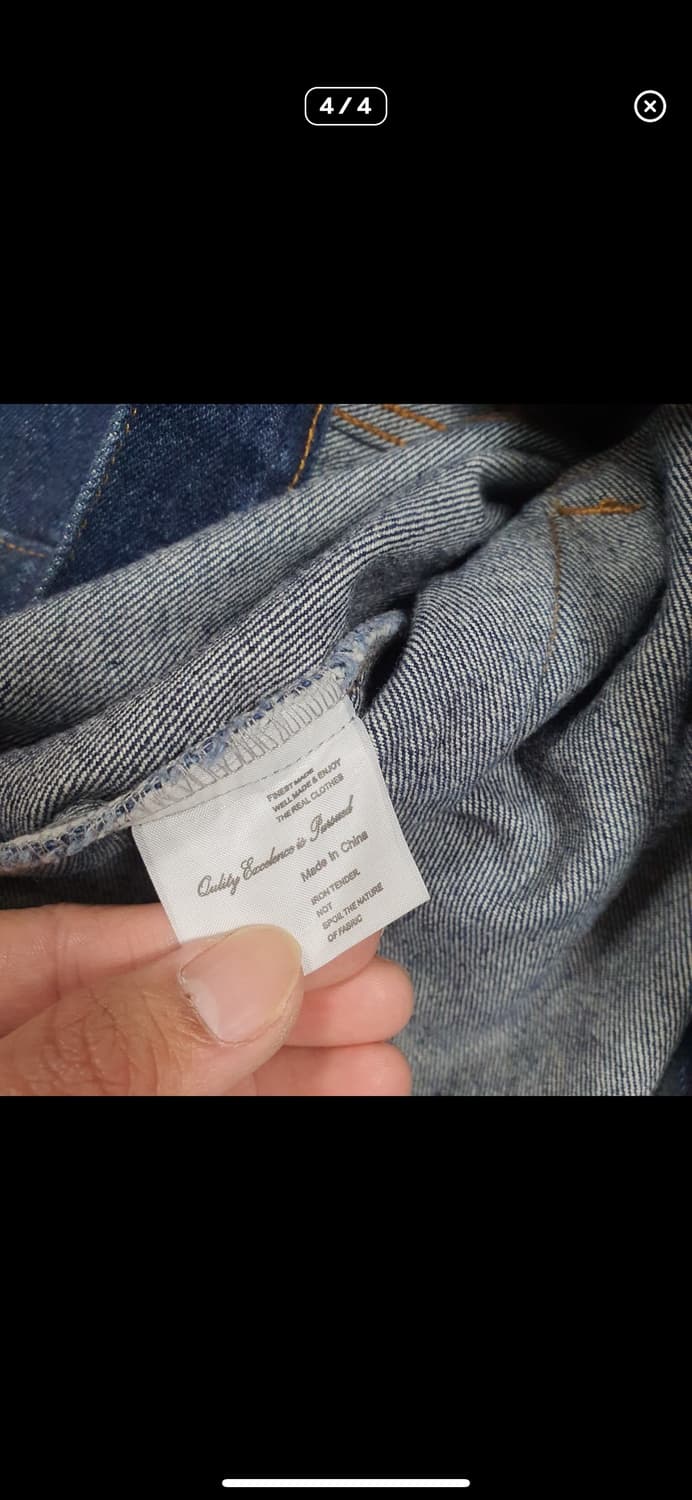  (바배) 디랜드 데님 청자켓 상품이미지4