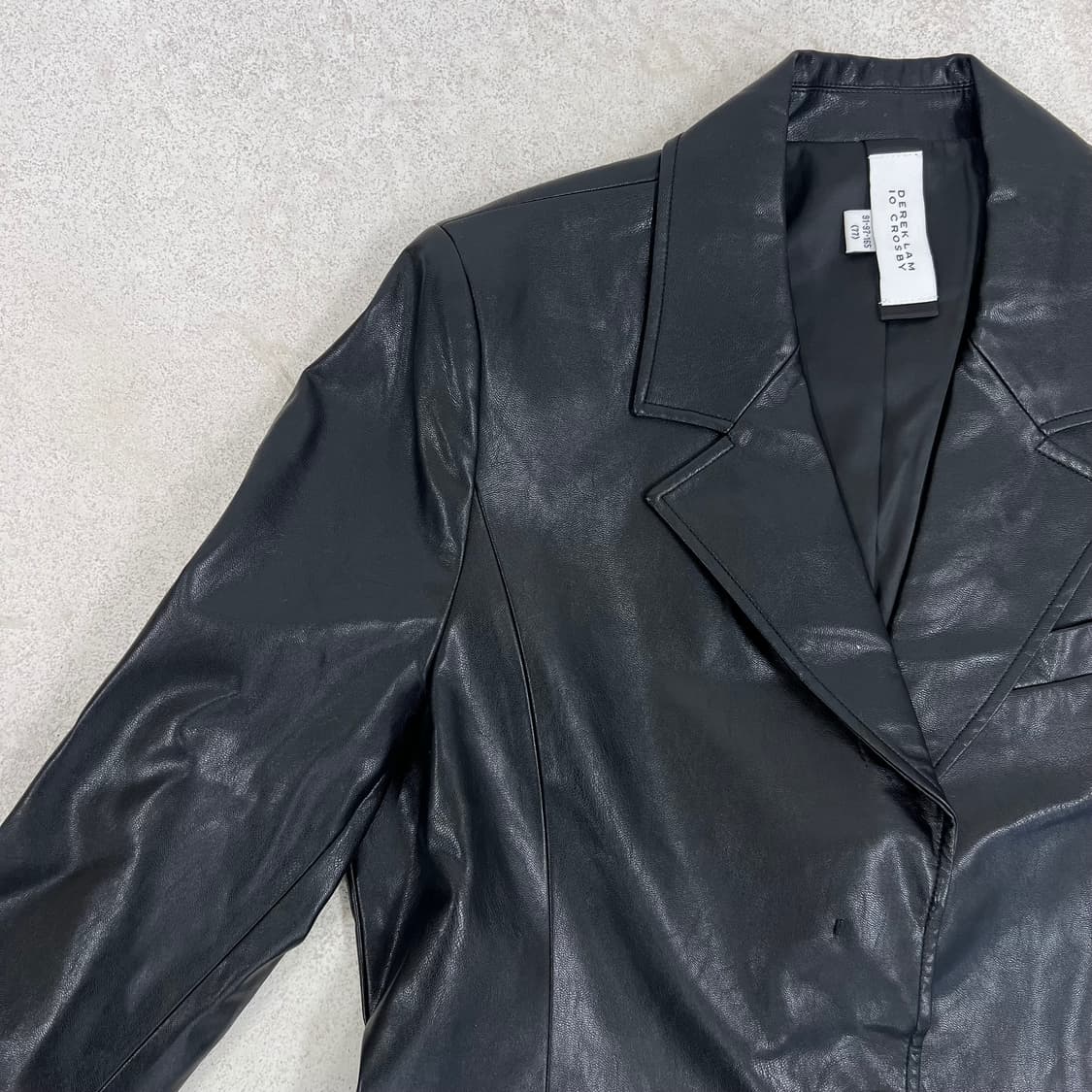 데렉 램 10 크로스비 레더 롱 자켓 상품이미지3