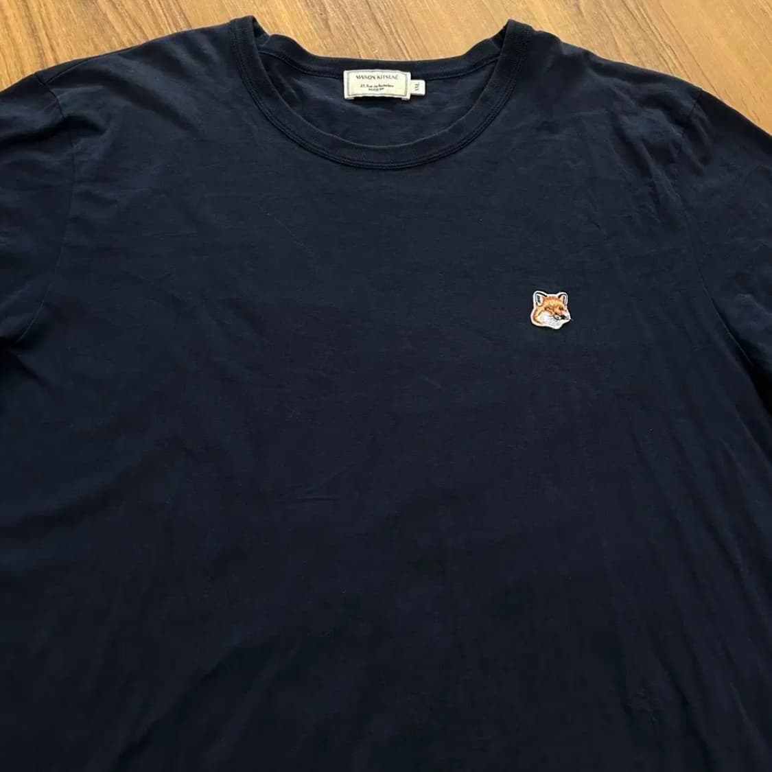 메종키츠네 네이비 폭스헤드 반팔(2XL) 상품이미지4