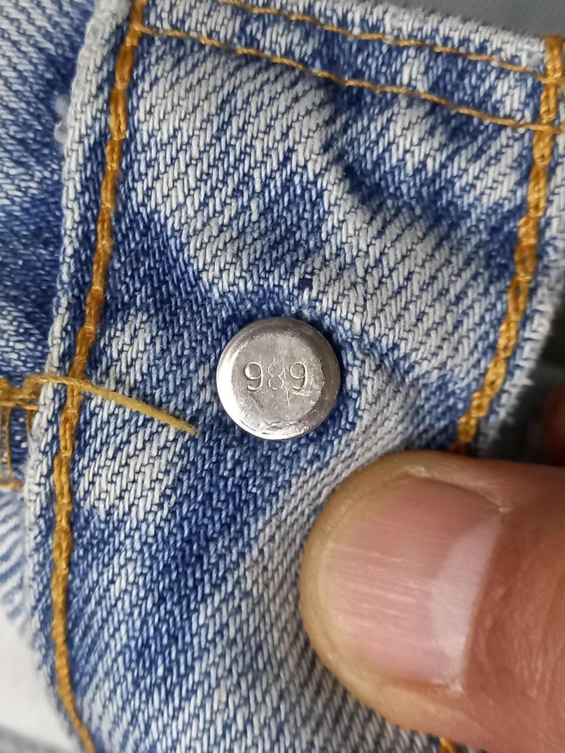 34 07's 리바이스550 Mexico 리페어진 연청 34-551 상품이미지8