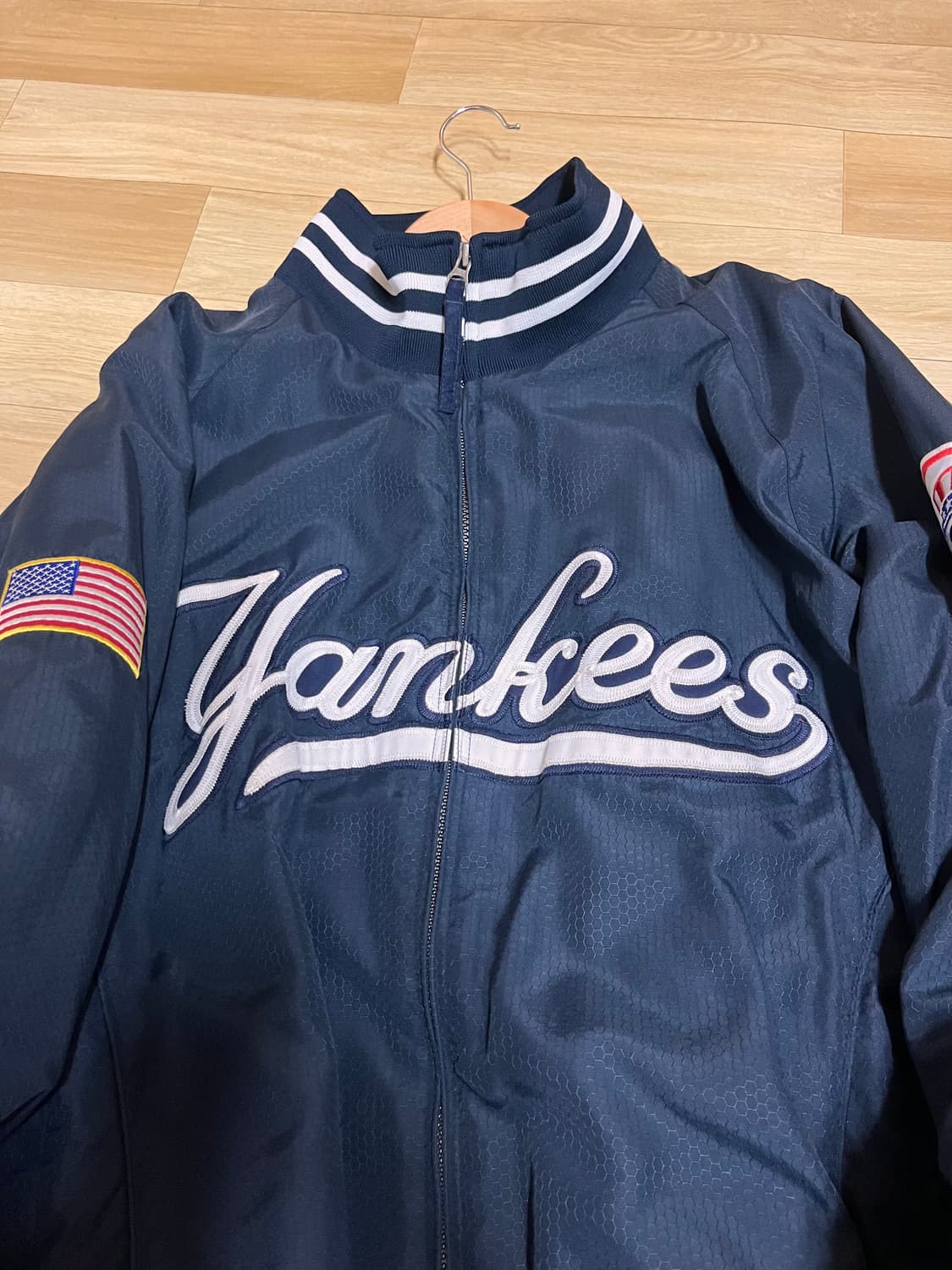 90s 마제스틱 뉴욕 양키즈 웜업자켓 XL 상품이미지6