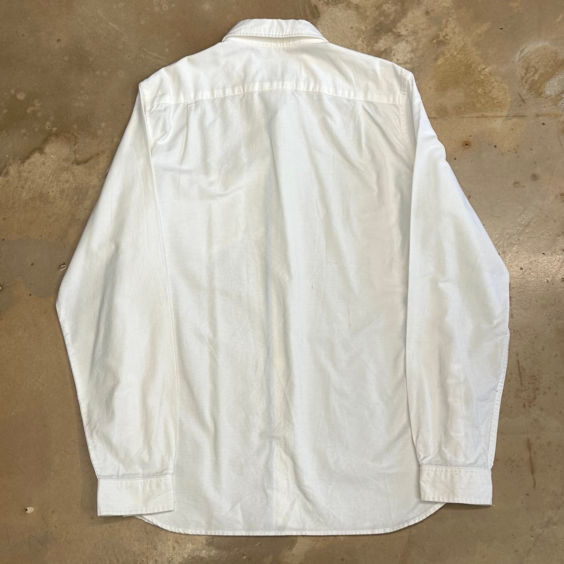 M 라코스테 레귤러핏 화이트 코튼 셔츠 상품이미지3