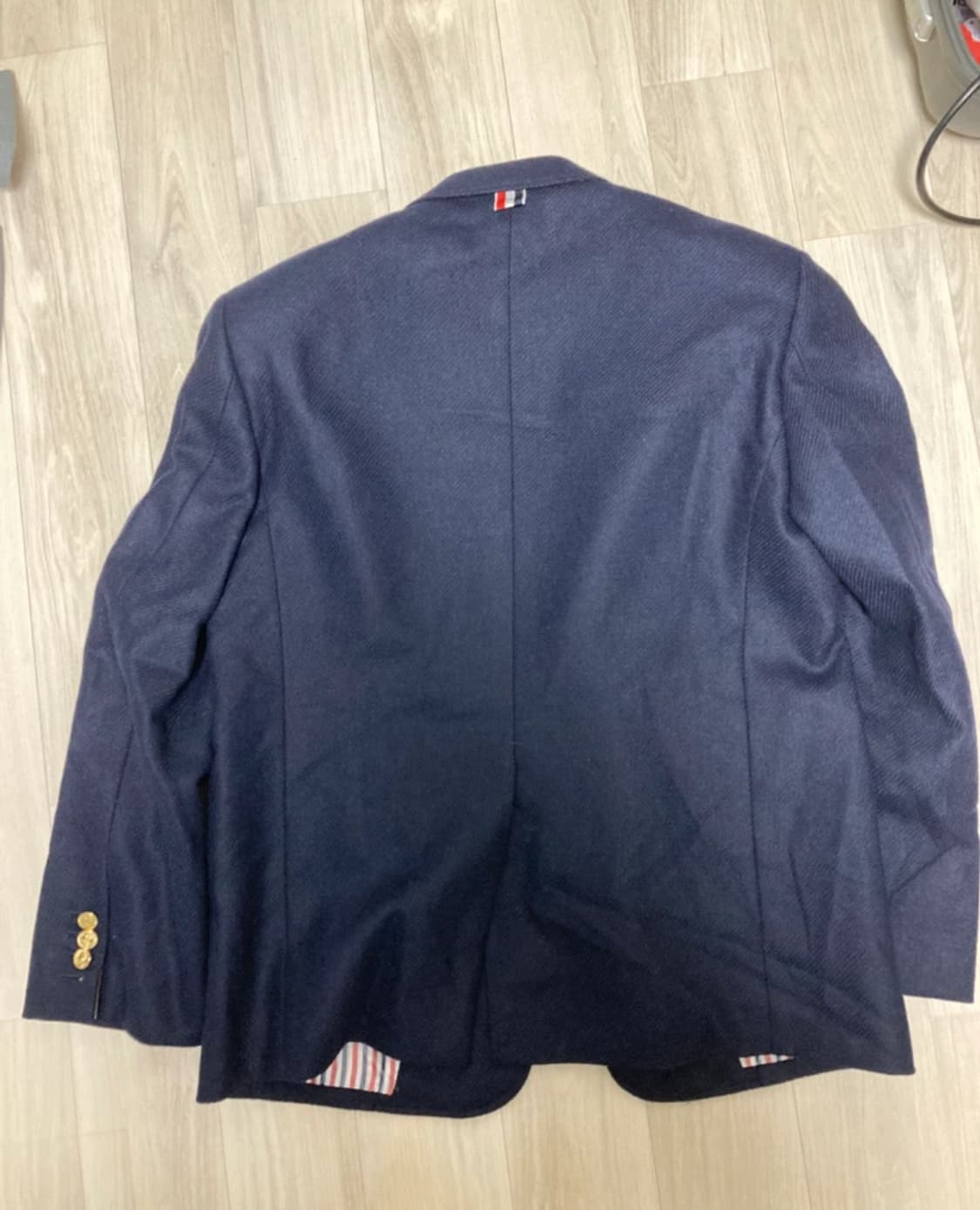 [Thom Browne] 톰브라운 Navy 블레이저 (100-105) 새 상품이미지3