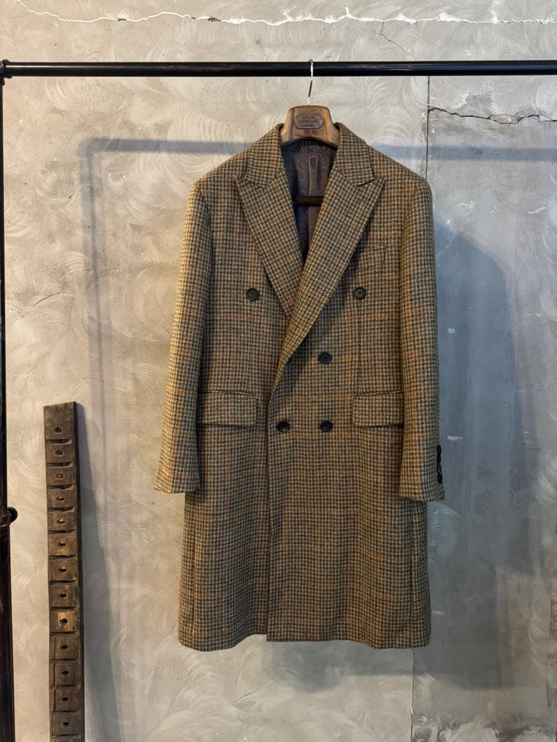 더 로알 클럽 트위드 폴로코트 100 상품이미지1