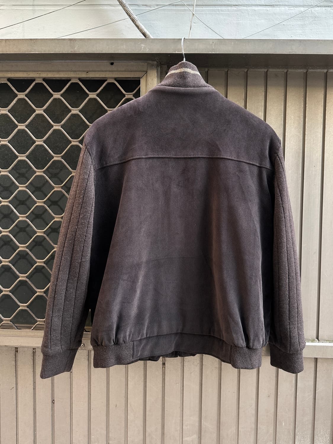 Crocodile corduroy knit bomber 상품이미지5