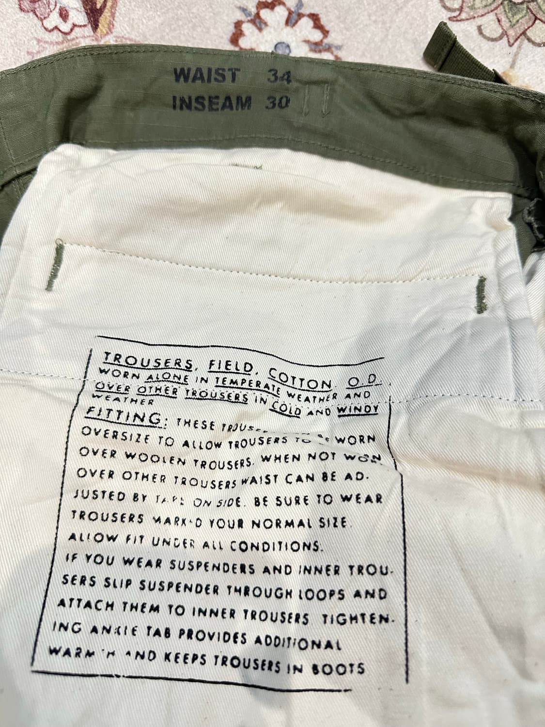 폴로 랄프로렌 유틸리티 립스탑 카고팬츠 상품이미지4