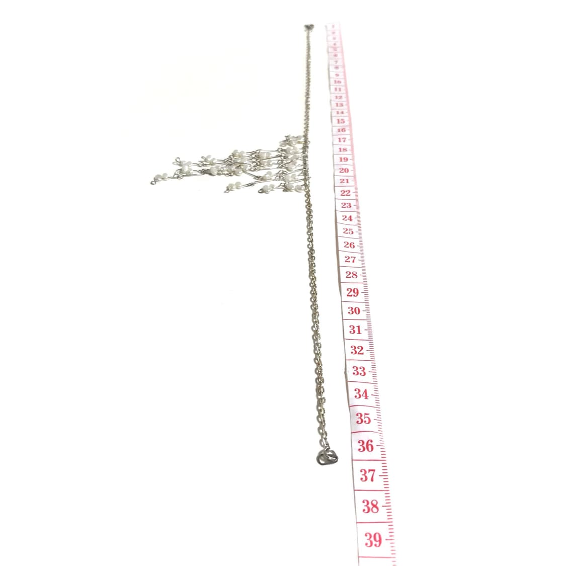 빈티지 페어리 공겜여주 진주 드롭 목걸이 y2k 갸루 고스 오네갸루 상품이미지4