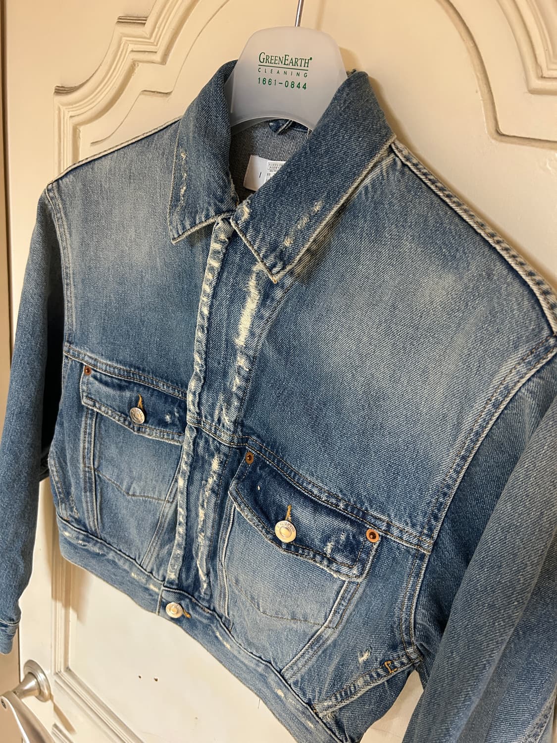 이로 데님 청자켓 상품이미지3