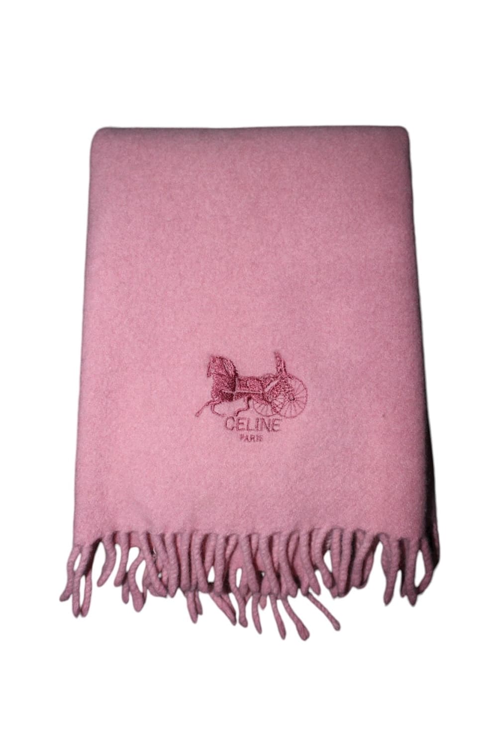 셀린느 울100% 핑크 머플러 상품이미지1