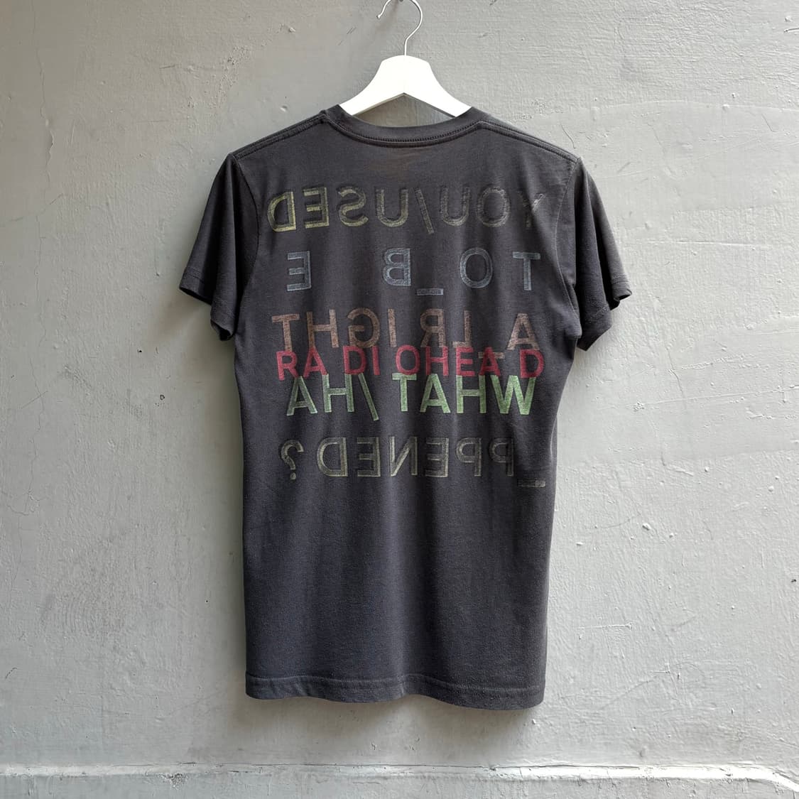 Radiohead 00’s ‘In Rainbows’ tour tee 상품이미지3