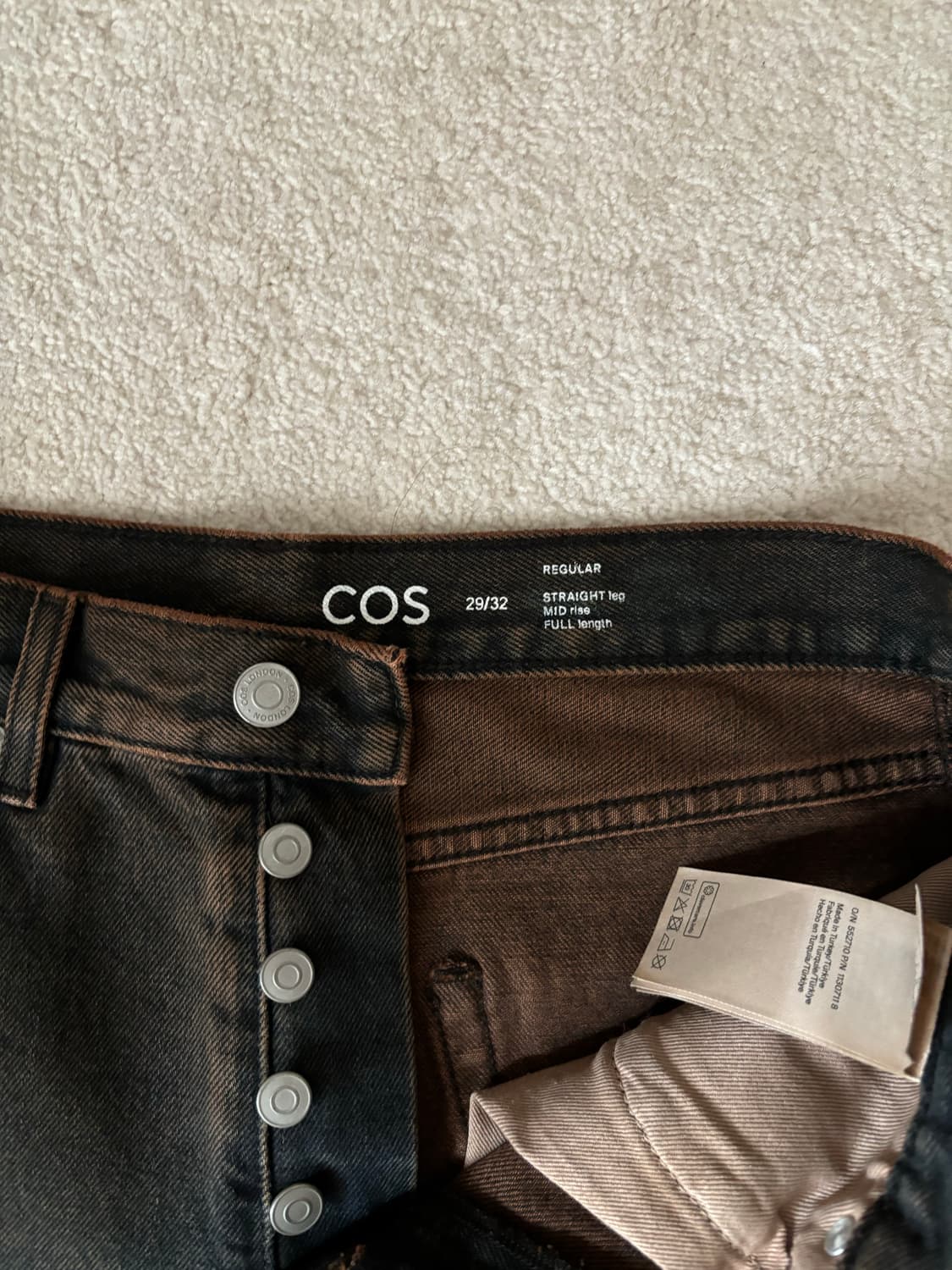COS SIGNATURE STRAIGHT-LEG JEANS 상품이미지6
