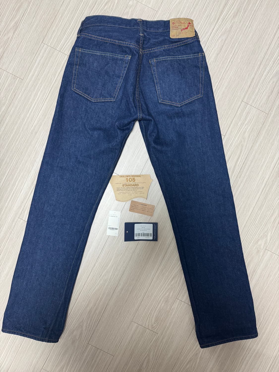 오어슬로우 105 원워시 1사이즈 판매합니다 상품이미지2