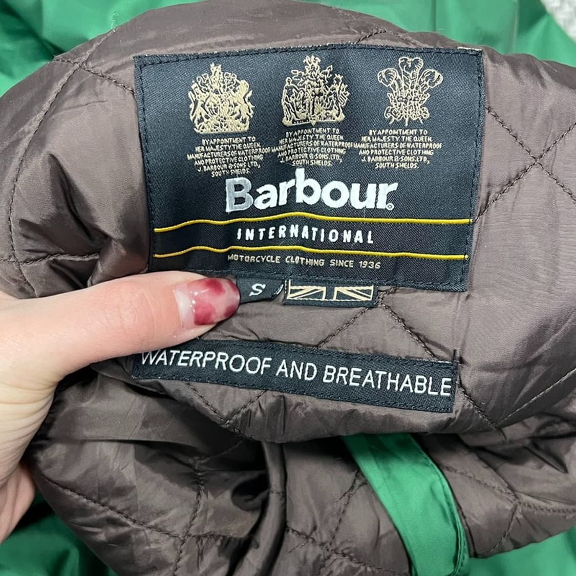 바버 인터네셔널 헌팅자켓 v0739 상품이미지7