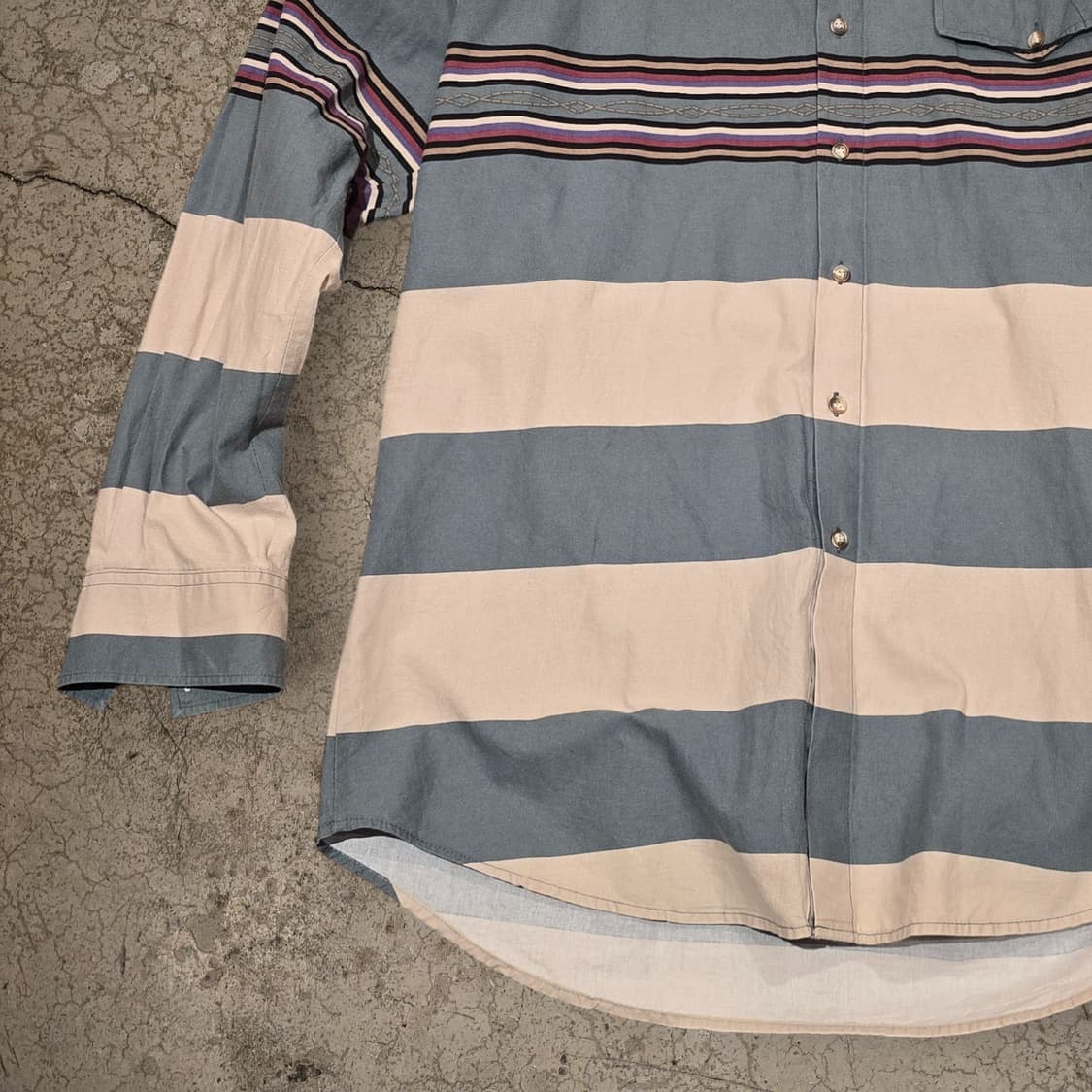 90s Roper 긴팔 서부스타일 셔츠 상품이미지3