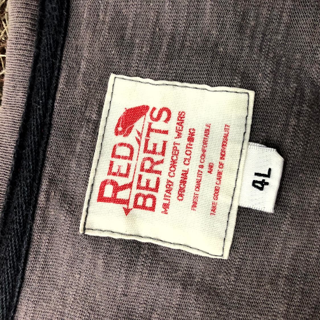  4L RED BERETS 카모 반팔 티셔츠 상품이미지5