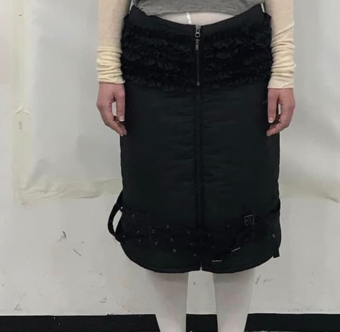 에옹쓰 프릴 집업 벨트 상품이미지2