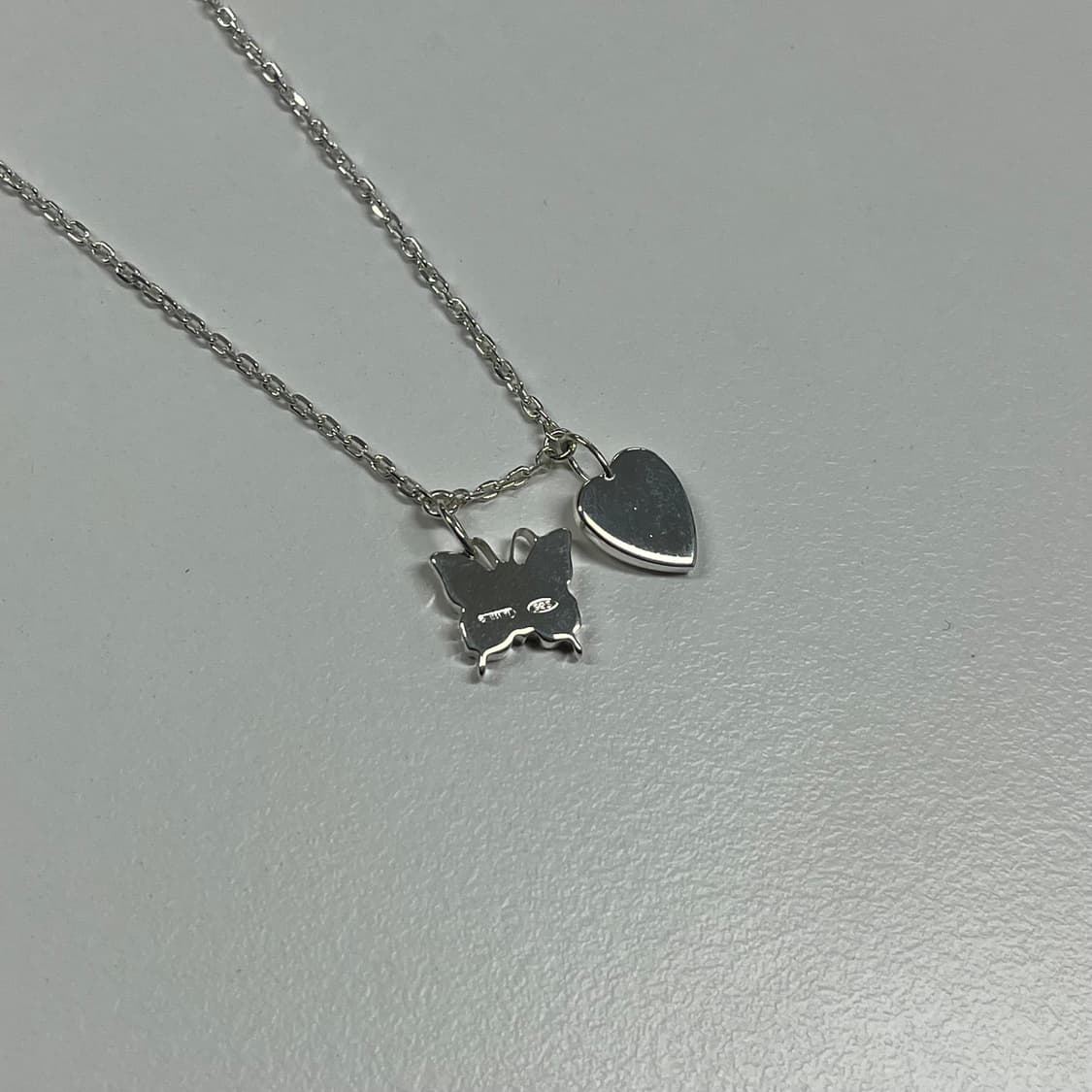 구찌 하트 나비 목걸이 상품이미지10