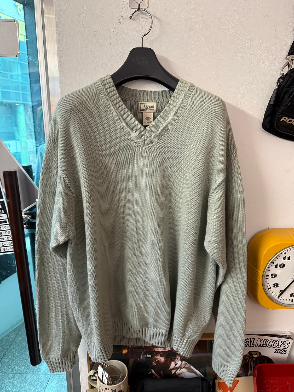 엘엘빈 V넥 니트 L 상품이미지1