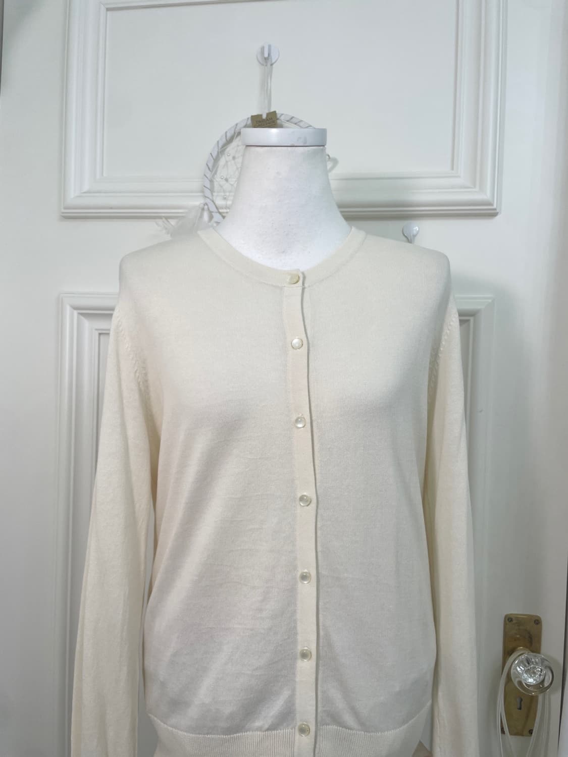 butter ivory basic cardigan 상품이미지5
