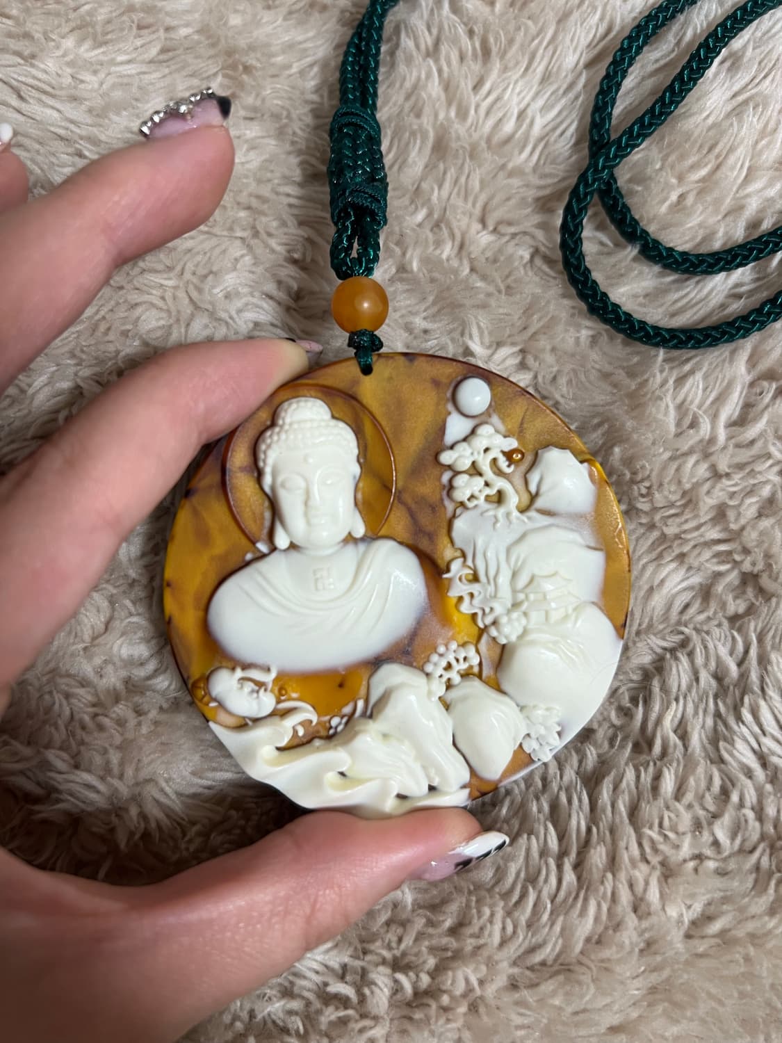 오리엔탈 동양풍 에스닉 부처 팬던트 목걸이 상품이미지3