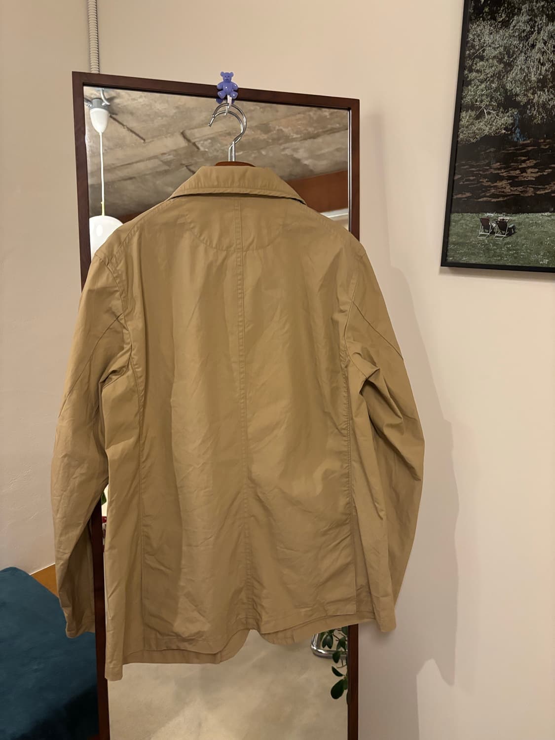 DANTON (단톤) 베이지색 라운드카라자켓 상품이미지5