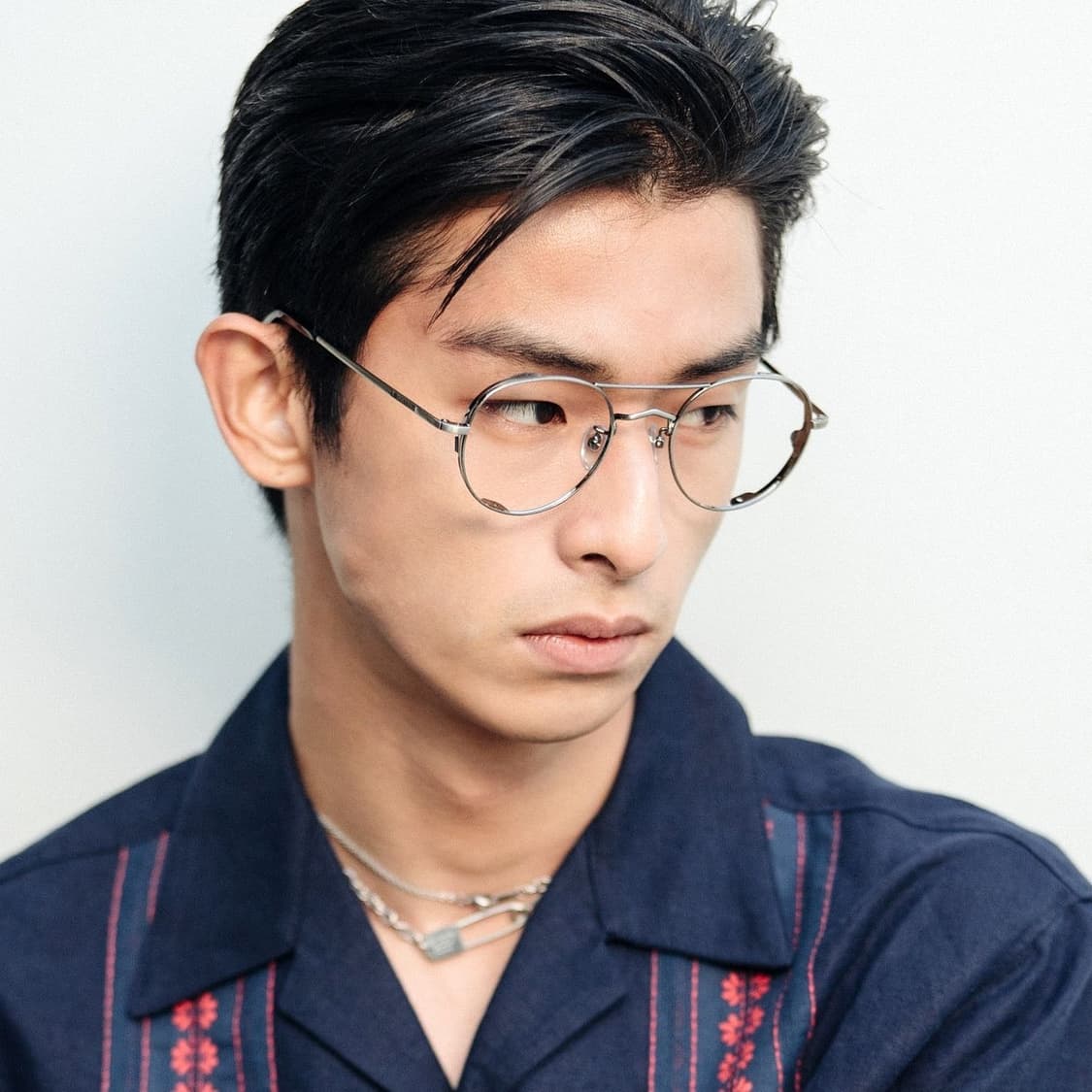 애쉬크로프트 헨리 치나스키 투브릿지 안경 / 실버  상품이미지2