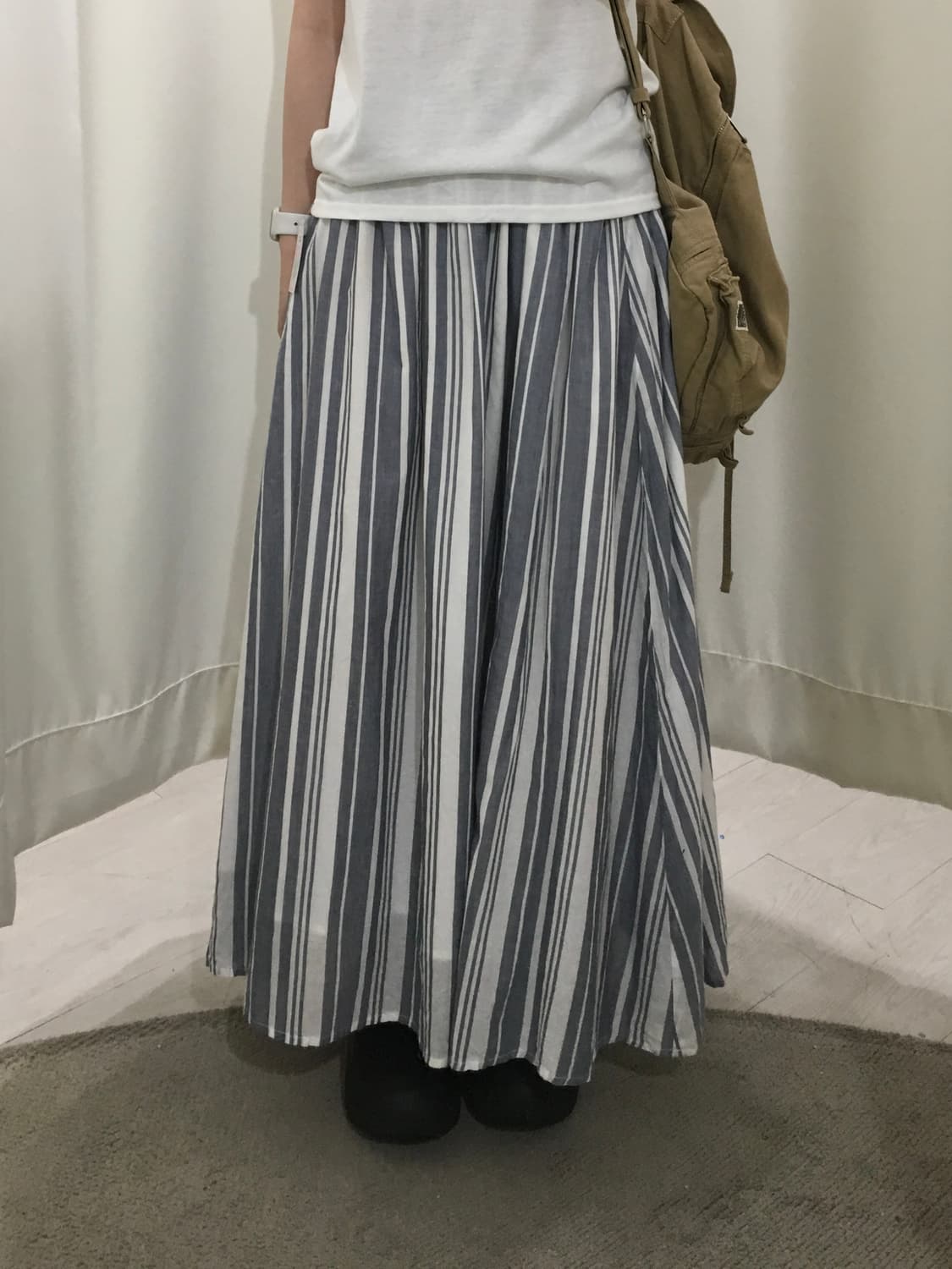 Lugnoncure stripe skirt 상품이미지2