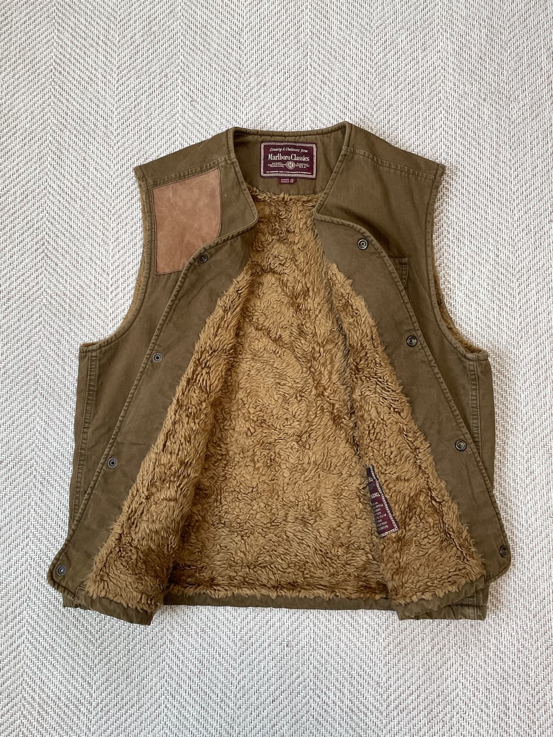 말보로 클래식 쉐르파 라이닝 헌팅 베스트 J03831 상품이미지8