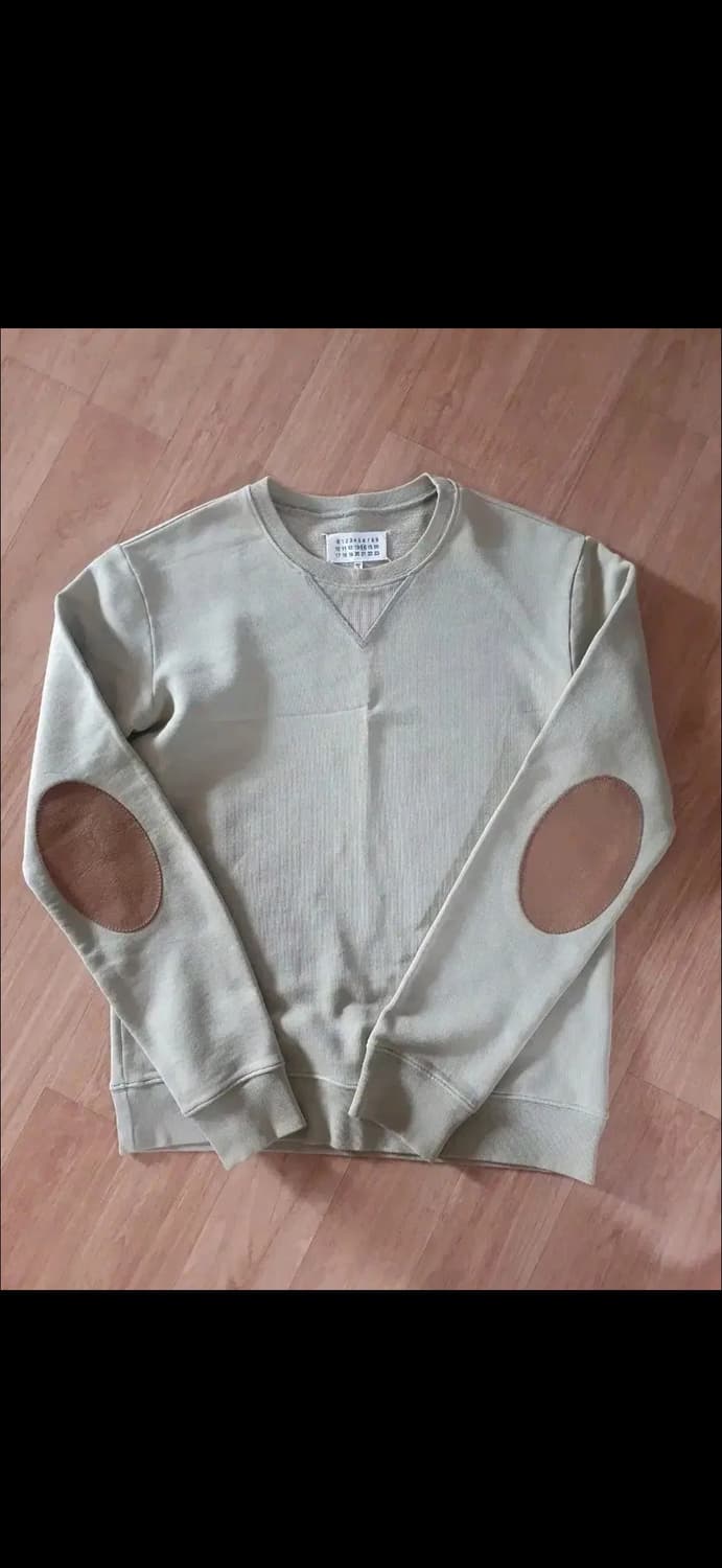 (48,100)마르지엘라 엘보우 패치 맨투맨 티셔츠 상품이미지1