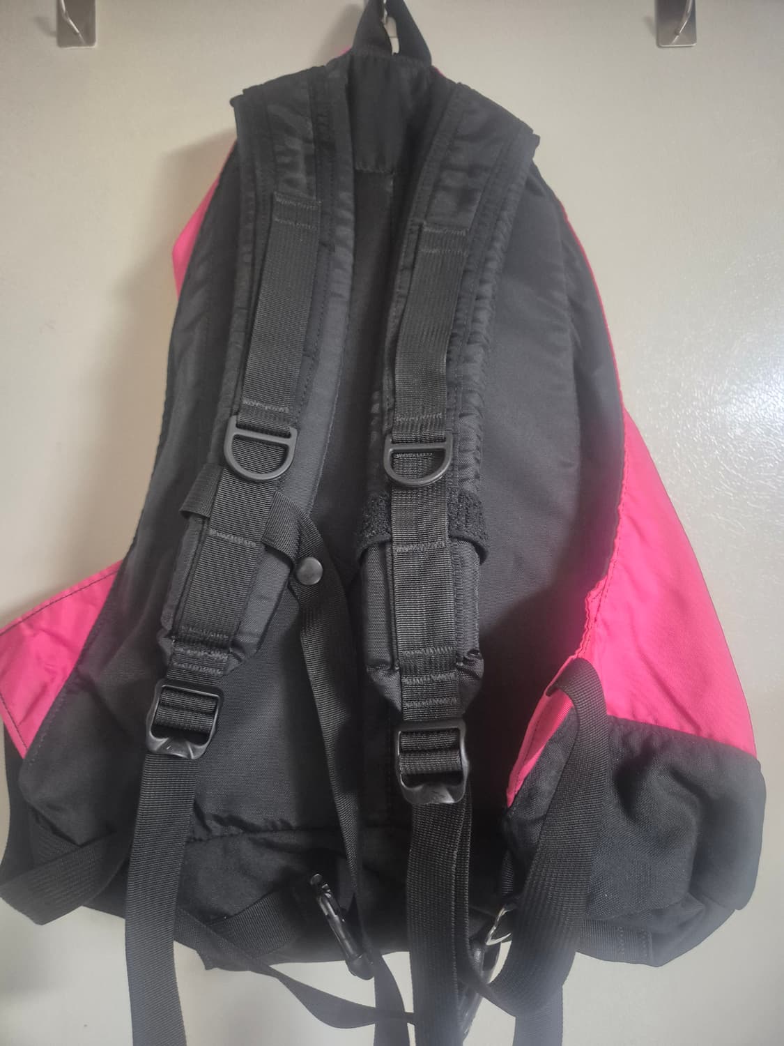 그레고리 데이팩 구로고 90s usa 핑크레드 상품이미지3