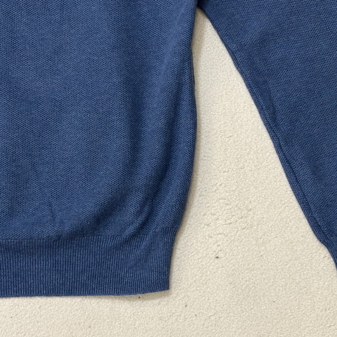 POLO RALPH LAUREN 코튼 쿼터 하프집업 스웨터 XL 상품이미지2