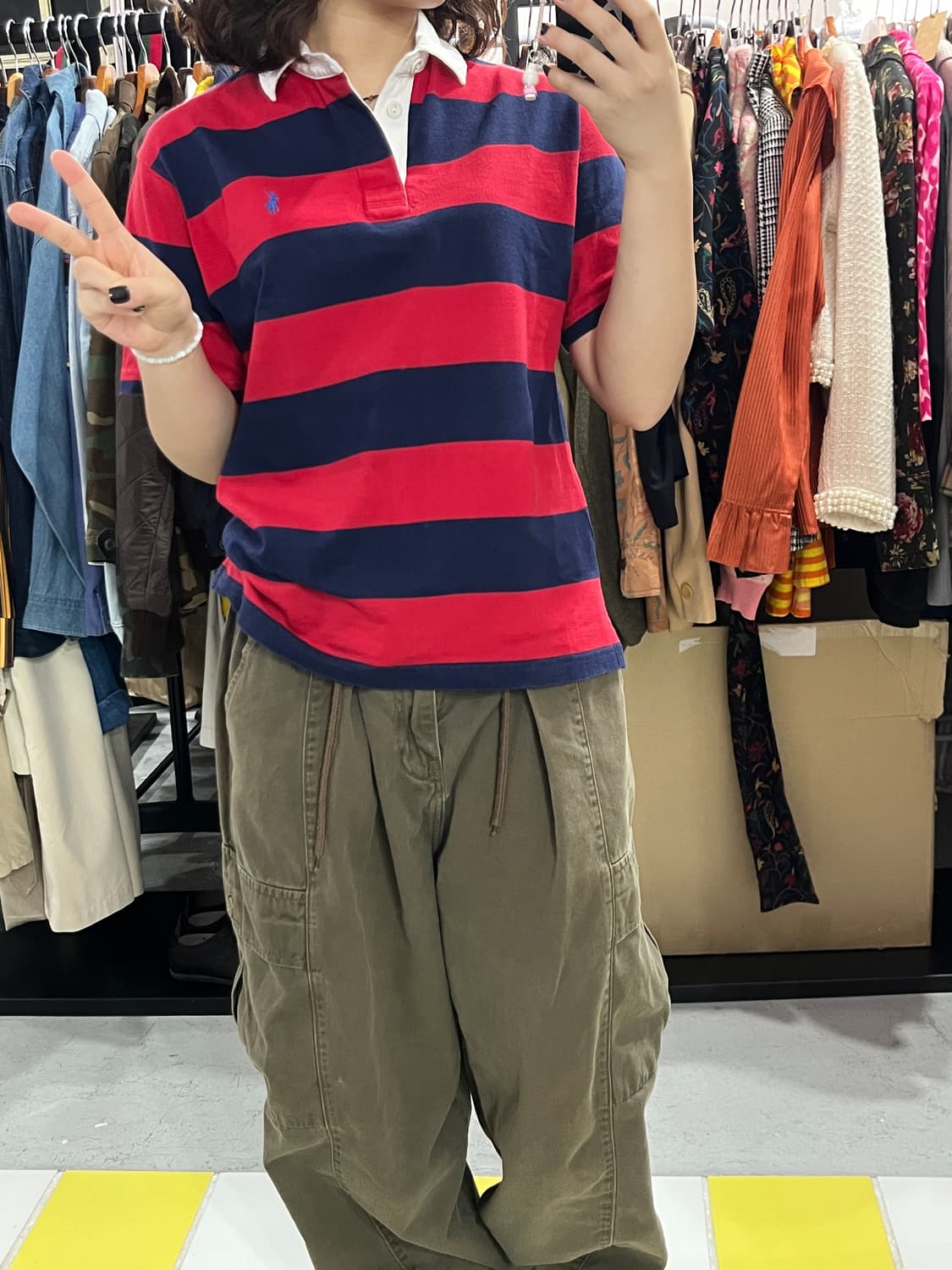 Polo 폴로 랄프로렌 반팔 럭비 카라티 150 상품이미지2