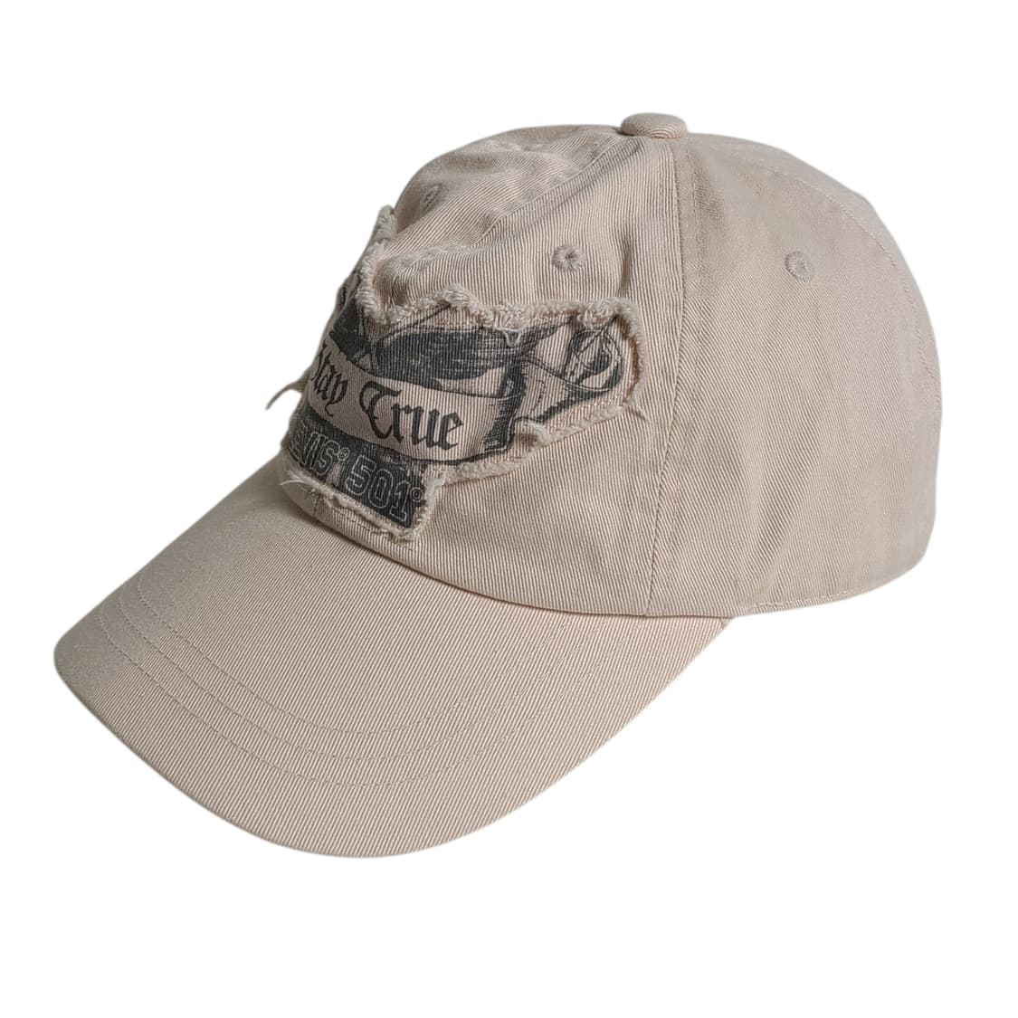 Levi's) 빈티지 리바이스 501 패치 볼캡 연핑크 상품이미지2