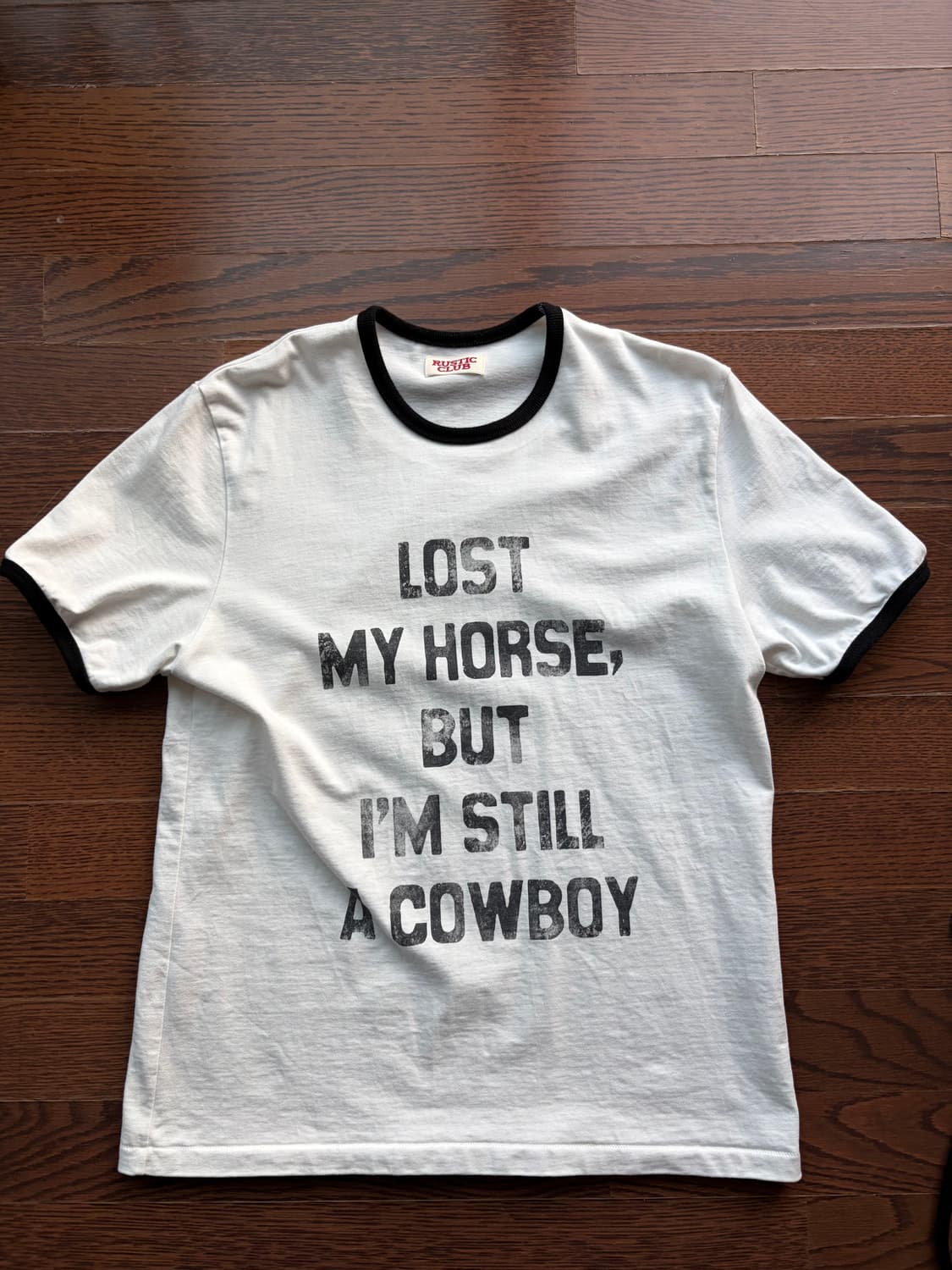 러스틱클럽 반팔 링거티셔츠 상품이미지1