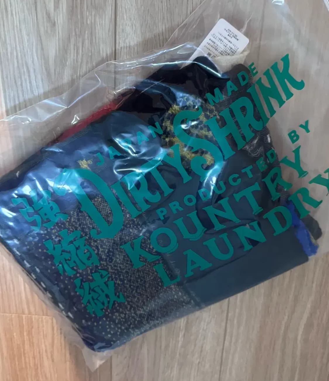 캐피탈 우주패턴 울 머플러 새상품 상품이미지2